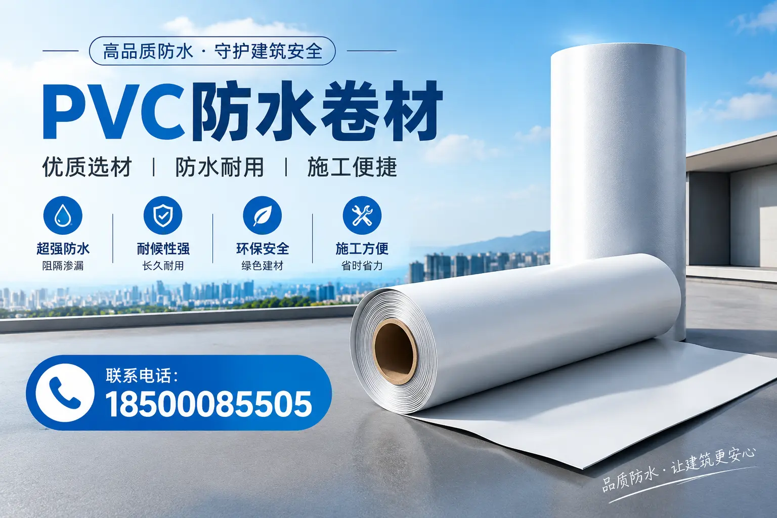 如何评估PVC防水卷材的性价比?温州消费者必读